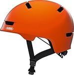 ABUS Scraper 3.0 City Helmet - Durable Bicycle Helmet for City Traffic - for Women and Men - Orange, Size L