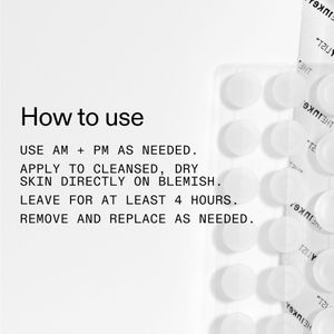 INKEY List Hydrocolloid Pimple Patches – Acne Spot Treatment