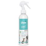 DEW First Aid Spray for Pets 250ml | Hypochlorous Acid Pet Antiseptic Spray | 100% Mineral Antibacterial Spray For Dogs & Cats | Extremely Safe, Non-Toxic | Hypoallergenic Dog & Cat Antiseptic Spray