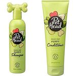 Company of Animals Puppy Shampoo and Conditioner from the Pet Head Mucky Pup Range, Suitable for Puppies from 8 Weeks Old