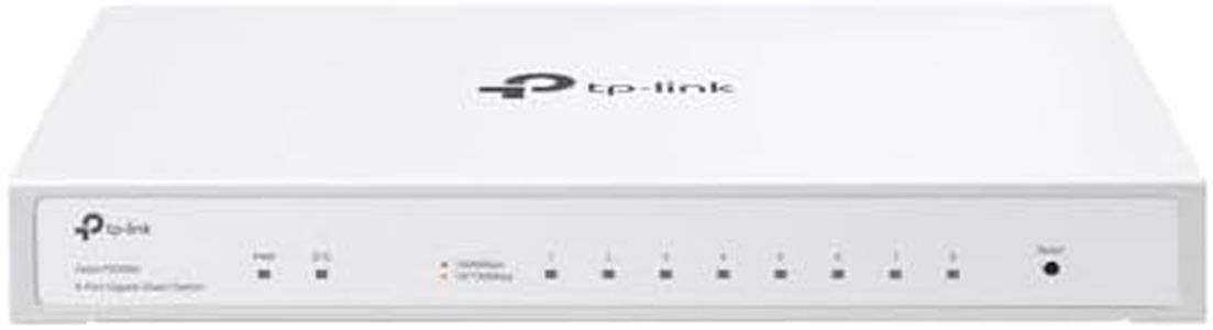 TP-Link Festa 8-Port Gigabit Smart Switch, Free Cloud Centralised Management, App Control, Easy setup & Use, SMB-Lite Business-Level Quality, Fanless Design, Metal Case (Festa FS308G)