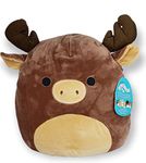 SQUISHMALLOW KellyToy - 12 Inch (30cm) - Maurice The Moose - Exclusive Canadian Series - Super Soft Plush Stuffed Toy Animal Pillow Pal Buddy Birthday Valentines Gift