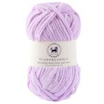 NESTNHAVEN, Wool, Plush & Cuddly, Chenille Yarn Supersoft Hand Knitting Wool Ball, (1 Ball/100 Gram Each) Ball Suitable for Craft, Babywear, Baby Blankets, 5 Bulky, Shade no - NNHB010 (Lilac (Purple), Set of 1)