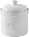 BIA - Biscuit Barrel - Matte White - Matte Storage Jar - Stoneware Kitchen Storage - Biscuit Barrel - Kitchen Storage & Organisation - Available in White and Black