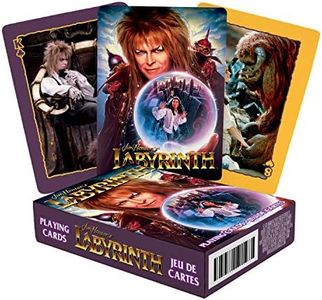 AQUARIUS Labyrinth Playing Cards - Labyrinth Themed Deck of Cards for Your Favorite Card Games - Officially Licensed Labyrinth Merchandise & Collectibles