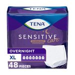 Tena Incontinence Underwear For Women, For Overnight, Xlarge, 12 Count (Pack of 4)