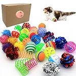 LASOCUHOO Cat Toys, Kitten Cat Ball