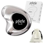 Pfefe Cryo Stainless Steel Gua Sha Facial Beauty Tools, Metal Skin Care Gua Sha for Body SPA Face Neck Eye