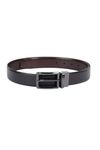 Van Heusen Leather_Mens__Belt_(Vhblgrgff200014_Black With Brown_Xl)