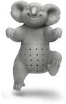 Genuine Fred, KOALA-TEA, Koala Reusable Silicone Tea Infuser, Gray, Fun Gift for Tea Lovers, Clever Kitchen Gadget