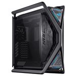 ROG Hyperion GR701 BTF Edition E-ATX Gaming Computer Case, BTF Connectors, Compatible with 420mm Radiators, 4x 140mm Fans, ARGB Fan Hub, 60W Fast Charging