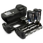 DSTE Replacement for Pro MB-D14 Vertical Battery Grip + 2X EN-EL15 Compatible Nikon D610 D600