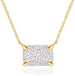 MEVECCO Dainty Gold Necklace For Wo