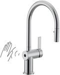 Moen 7622EWC CIA Motionsense Wave Sensor Touchless One Handle Pulldown Kitchen Faucet Featuring Power Clean, Chrome