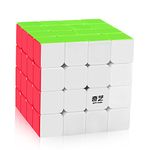 D-FantiX QYTOYS Qiyuan S 4x4 Speed Cube Stickerless Magic Cube 4x4x4 Puzzle Toys