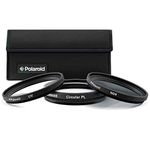 Polaroid Optics 77mm 3 Piece Filter Kit (UV, CPL, ND9)