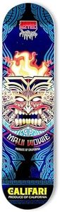 Califari's Maui Wowie Skateboard Deck - 32" Maplewood Deck with Califari Art Decoration - Ready for Wall Mount or Just Add Trucks & Wheels