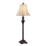 Kenroy Home 20182GR Iron Lace Buffet Lamp, Golden Ruby