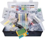 Electronic Component Assortment, Resistors, Capacitors, Inductors, Diodes, Transistors, Potentiometer, IC, LED, PCB, 2200 pcs