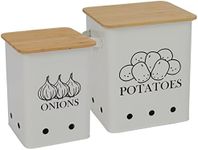 Kitchen Vegetable Storage Tins Set 