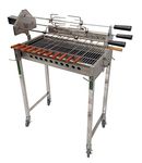 Stainless Steel Cypriot Greek Rotisserie Spit BBQ