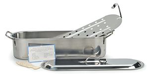 RSVP International Endurance Collection Fish Poaching Set, 20 inch, Stainless Steel