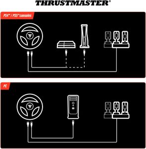 Thrustmaster T98 Ferrari Racing Wheel – PC/Console Gaming Controller