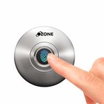 Ozone OZFL-55-F Fingerprint Access Automatic Locking System Smart Digital Furniture Lock (Silver)