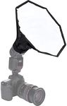 30CM Flashlight Diffuser, Portable Universal Flash Flashlight Softbox Diffuser for External Speedlite