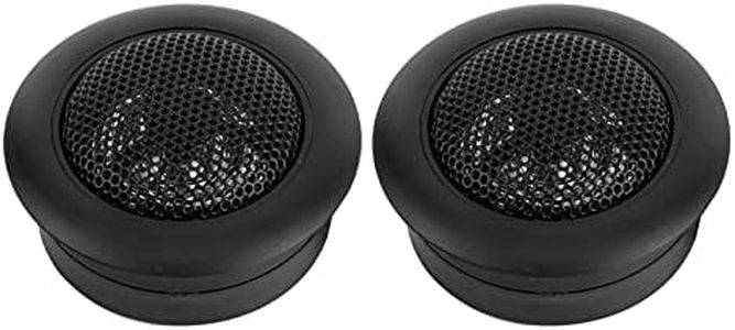 2 Piezas Altavoces para Coche Pequeños Altavoces Tweeter Coche de Universales de Alta Potencia de 120 W Tweeter Reproductor de Música de Audio Pequeño 2500~25000Hz