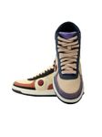 The Souled Store Official Naruto: Split Men and Boys Lace Up High Top Sneakers Multicolor