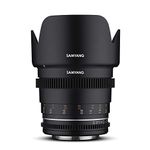 Samyang MF Lens 50MM T1.5 VDSLR MK2 Lens for Canon, Black