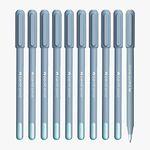 Pentonic Frost 0.7 mm Ball Point Pen | Pastel Blue Body | Blue Ink | Set of 10 x 3 Pack