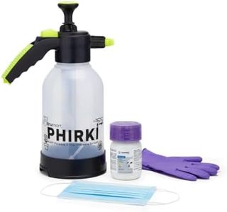 Temprid and Phirki Complete Pest Control Kit | Includes Temprid SC Insecticide, Phirki Garden Sprayer, Safety Gloves & Face Mask | Kills Cockroaches, Bed Bugs, Mosquitoes & Flies