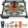 10W Output Laser Engraver, Ortur Laser Master 2 S2 LU2-10A Class 4 Efficient Laser Engraving Machine Fit, High Precision Laser Cutter, 0.05 x 0.1mm Compressed Spot Laser Engraver for Wood and Metal