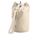 QUADRA NATURAL 100% COTTON CANVAS DUFFLE BAG