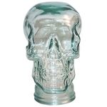 AMP3 Luxury Glass Skull Headphones Stand Colour CLEAR