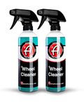 Adam's Polishes Adam's Wheel Cleaner 2-Pack - Tough Wheel Cleaning Spray for Car Wash | Rim Cleaner & Brake Dust Remover | Safe On Chrome Clear Coated & Plasti Dipped Wheels | Use w/Wheel Brush