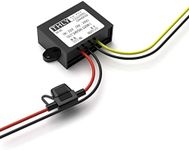 12V to 24V Voltage Converter, DC Boost Converter 5A 120W Step Up Transformer with Fuse Waterproof, DC/DC Converter for Golf Cart LED Light Motor Truck Vehicle Boat etc. (Accept DC9-20V Inputs)