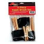 Linzer A-8509 Foam Brushes, For All Paints & Stains, (9-Pack)