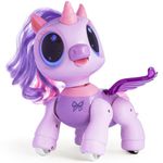 SGILE Unicorn Toy for Girls Robot Pet for Kids Age 3 4 5 6 7 8 Years with Music Dance Walk and Interactive Gesture Sense Program Treats, Preschool STEM Learning Remote Control Toy for Toddler Purple