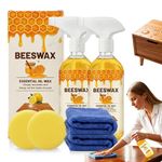 Scratch Erase Beeswax Floor Spray, 2026 New 350ml-Beeswax Wood Polish Spray, Cleans, Restores Shine, Scratches, Suitable for Floors, Wooden Sofas, and Furniture (3)
