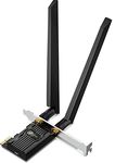 TP-Link Wi-Fi 6E AXE5400 PCIe WiFi Card for Desktop PC(Archer TXE72E) - Bluetooth 5.3, WPA3, 802.11axe Tri Band Wireless Adapter with MU-MIMO, OFDMA, Ultra-Low Latency, Supports Windows 11, 10 (64bit)