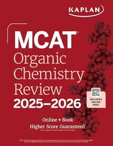 MCAT Organic Chemistry Review 2025-2026: Online + Book (Kaplan Test Prep)