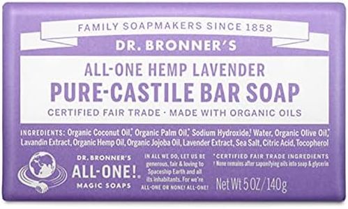 Dr. Bronners - Magic Pure-Castile Bar Soap Organic Lavender - 5 oz.