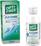 ALCON Opti-free Puremoist Multi-Purpose Disinfecting Solution, White, 4 Fl Oz