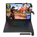 Lenovo Legion 5 15.1'' WQXGA OLED 165Hz Gaming Laptop, Intel i7-14700HX, NVIDIA GeForce RTX 5060, 32GB DDR5, 1TB SSD, 24-Zone RGB Backlit Keyboard, Wi-Fi 7, Win 11, Black, 512GB Docking Station Set