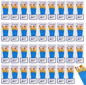Color Swell Bulk Paint Brushets - 36 Packs of 12 per Pack (432 Total) - Bulk Paint Brushes