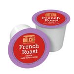 French Roast Coffee, Compatible Keurig K-Cup 2.0 Pods, Medium Roast, 96 Count Box, by Dolché