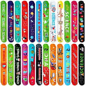 Marsui 48 Pcs Bowling Slap Bracelets Bulk Bowling Party Favors Snap Bracelets Kids Bracelets Bulk for Classroom Prizes Bowling Party Decorations Birthday Party Favors Gifts Supplies, 24 Designs, steel